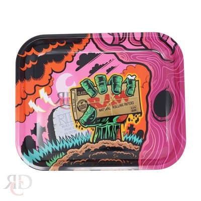 RAW METAL TRAY LARGE - ZOMBIE HAND 1CT